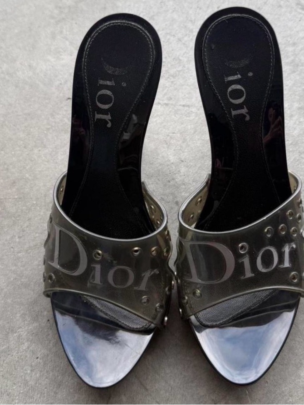 Vintage Dior By Galliano Jelly Heels